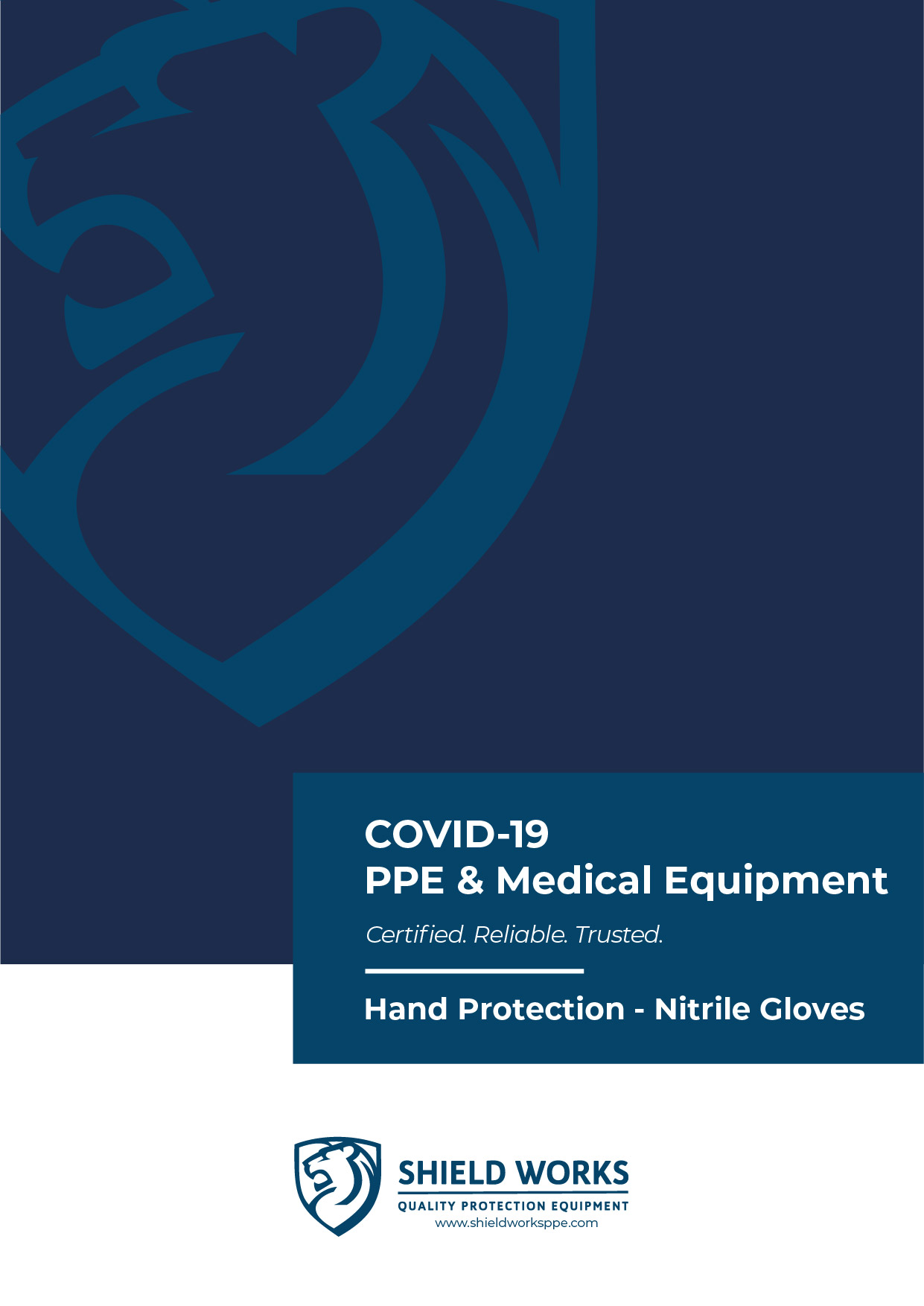 Shield Works_PPE Catalog Cover_Nitrile Gloves
